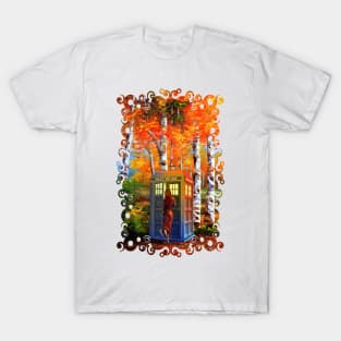 The 13th Doctor is Coming abstract paintings T-Shirt